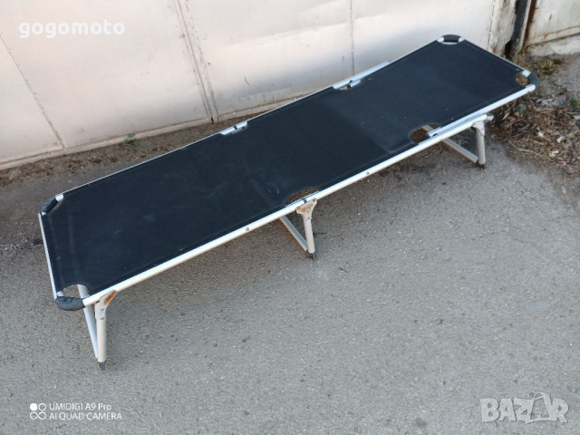 Плажно легло, креват, шезлонг - черно, снимка 5 - Къмпинг мебели - 36242291