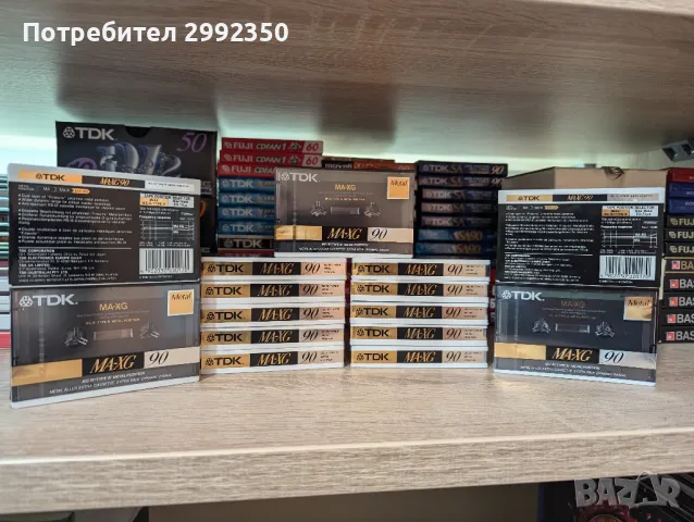 Аудио касети TDK MA-XG 90 Тип IV Metal