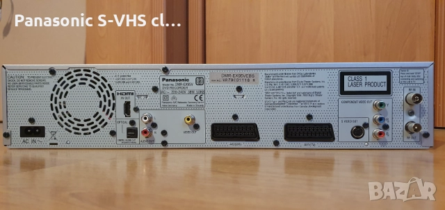 Panasonic DMR-EZ95 DVD/VHS/SD/HDD=250GB HD-1080+HDMI , снимка 10 - Плейъри, домашно кино, прожектори - 52643609