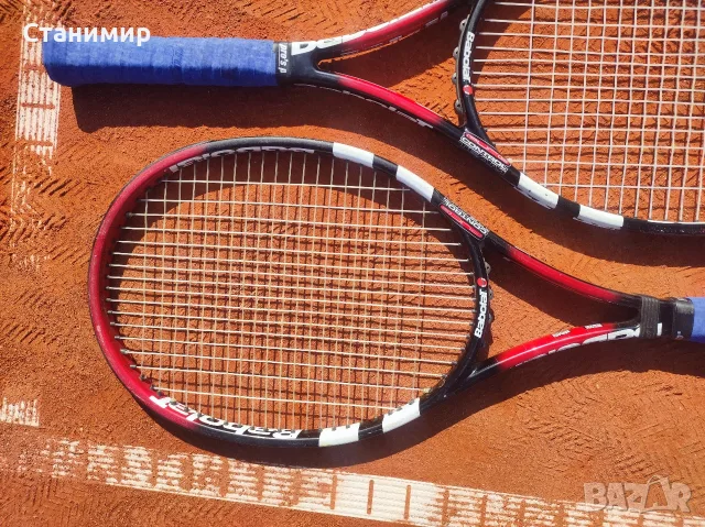 2 бр. Тенис ракети Babolat Pure Control Team (Размер на главата 97", Грип 3), снимка 7 - Тенис - 55783484