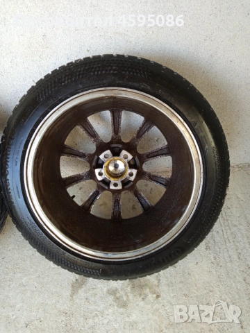 Джанти 18 5х112 с почти нови гуми, снимка 7 - Гуми и джанти - 53757898