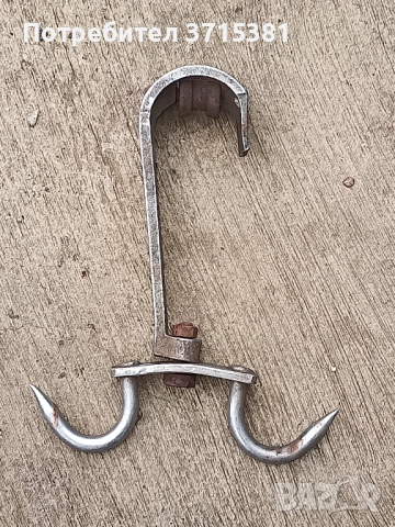 Касапски двоен ченгел-неръждавейка