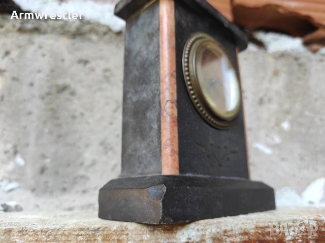 Стар Механичен Часовник Камък, снимка 5 - Антикварни и старинни предмети - 41452280
