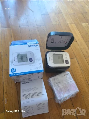 Автоматичен апарат за кръвно налягане за китка OMRON RS4, снимка 5 - Уреди за диагностика - 56322085