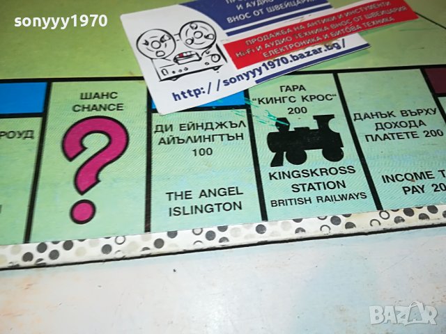 монопол-игра основа 0103231634, снимка 10 - Колекции - 39851674