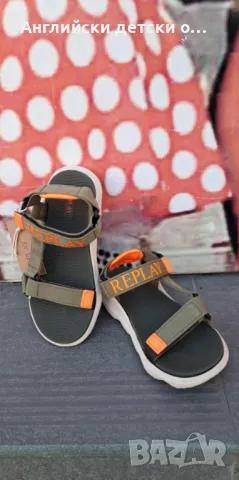 Английски детски сандали-REPLAY, снимка 1