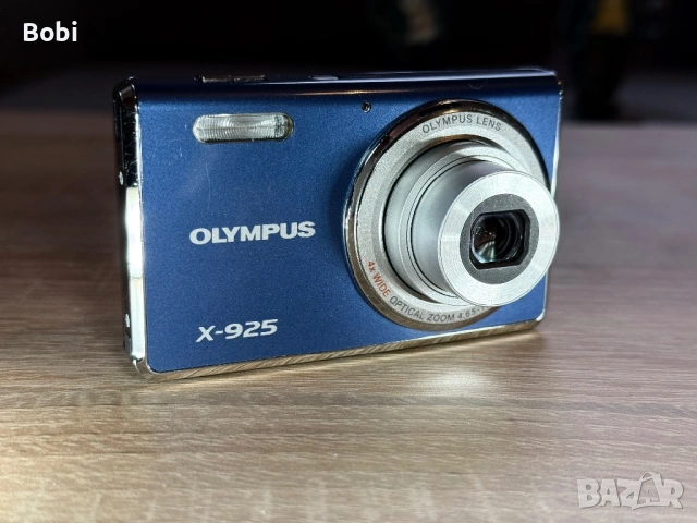 Olympus X 925 син металик 12MP 4x zoom