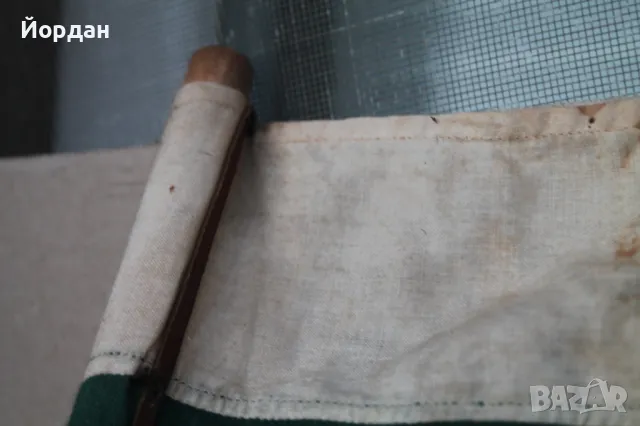 Българско знаме за регулировчик /1920-1940 г./, снимка 5 - Антикварни и старинни предмети - 48642100