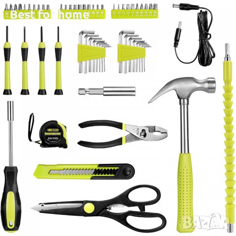 Комплект инструменти REYLEO с електрическа отвертка- 58 части, снимка 3 - Куфари с инструменти - 39306281