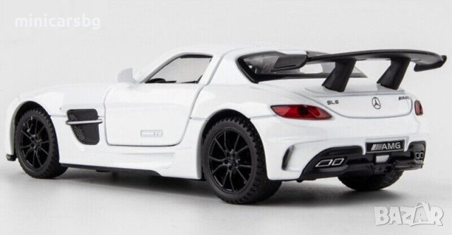 Метални колички: Mercedes-Benz SLS AMG (Мерцедес-Бенз), снимка 3 - Колекции - 41585785