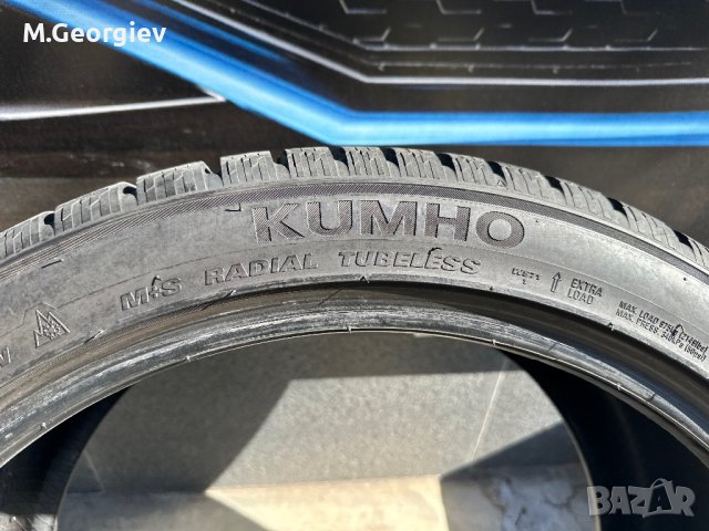 4 бр.ЗИМНИ ГУМИ СПОРТ ПАКЕТ KUMHO WinterCraft WS71 SUV 265/40/21 и 295/35 R21 107V XL-8.0 mm. , снимка 6 - Гуми и джанти - 42133036