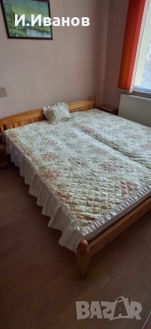 Спалня от естествена дървесина, снимка 2 - Спални и легла - 52964201