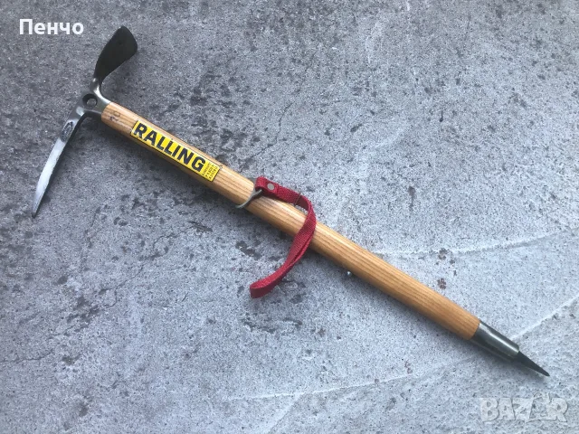 стар пикел "AKADEM. PICKEL Meister F. RALLING FULPMES" - MADE IN AUSTRIA - 1950/60г. - МИНТ