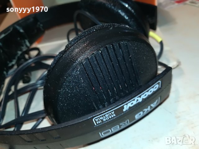 AKG K80 COCKPIT-HEADPHONES MADE IN AUSTRIA M2705231952, снимка 6 - Слушалки и портативни колонки - 40844089
