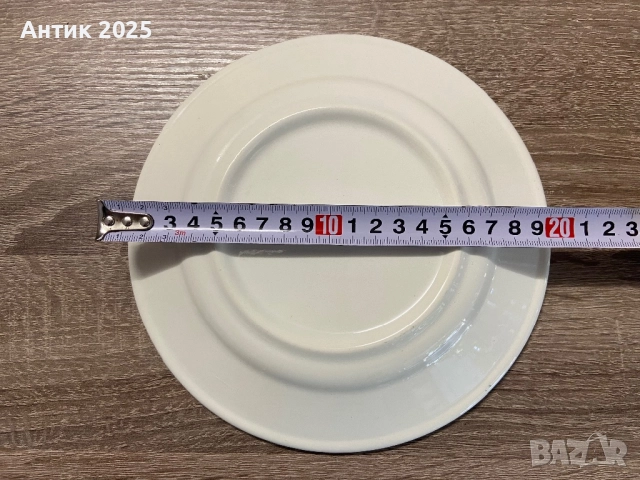 Паметна чиния „60 години СССР“, снимка 3 - Антикварни и старинни предмети - 52025297