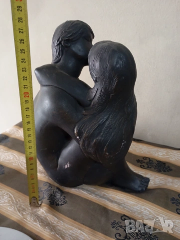 Статуетка на влюбена двойка, снимка 6 - Други ценни предмети - 53713241