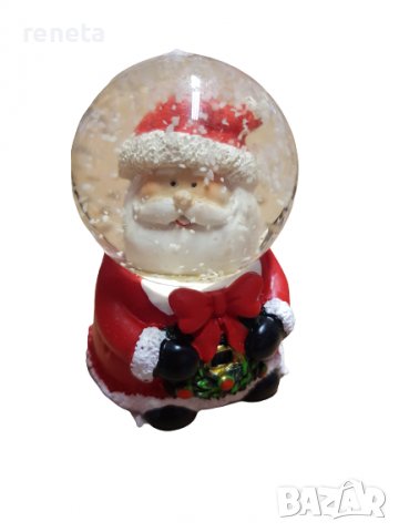 Преспапие Дядо Коледа, Керамика,  Коледно, 8х5 sm., снимка 2 - Коледни подаръци - 39048389