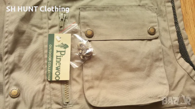 PINEWOOD VEST размер 3-4XL за лов риболов и туризъм елек със здрава материя - 672, снимка 5 - Други - 46089762