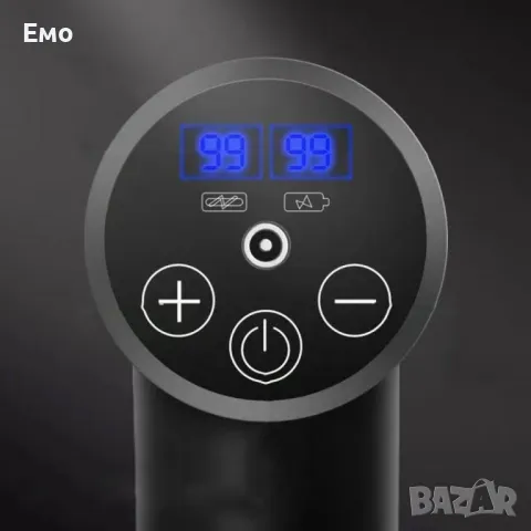 Масажиращ пистолет за мускули 4 в 1 - Fascial Gun HG-320, снимка 10 - Масажори - 48450157