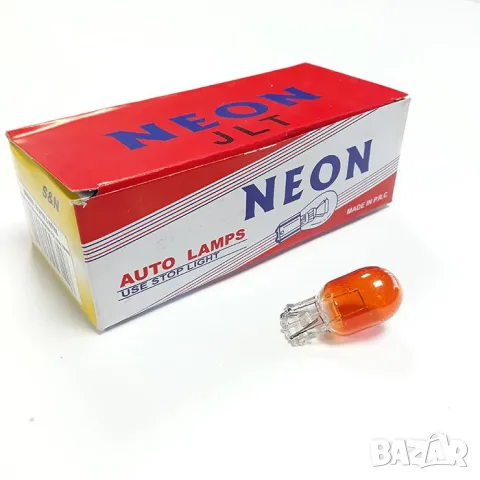 NEON T20 крушки жълти/оранжеви 12 V 21/5 W 10 броя