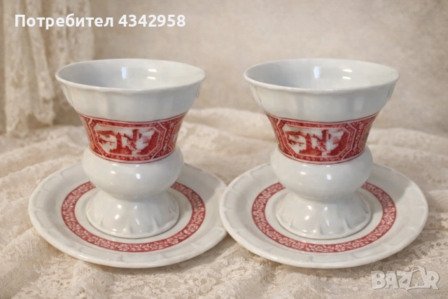Vintage Heinrich ( Villeroy & Boch) 1960г. Чаши и чинийки.