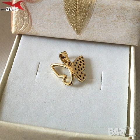 Висулка с 14К златно покритие 244716, снимка 3 - Колиета, медальони, синджири - 53120249