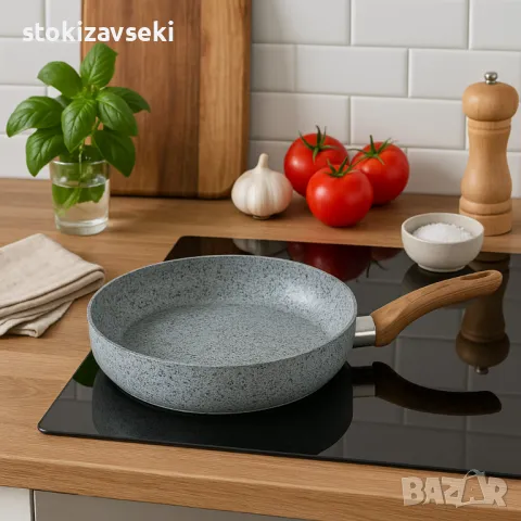 Тиган Voltz Siena, Дълбок, Мраморно каменно керамично покритие, снимка 1