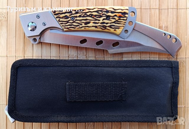 Голям сгъваем нож - 23 см, снимка 9 - Ножове - 44173793