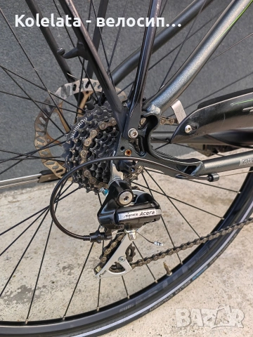 28" Kalkhoff, S размер 46см, дамски трекинг градски алуминиев велосипед, снимка 7 - Велосипеди - 53035606