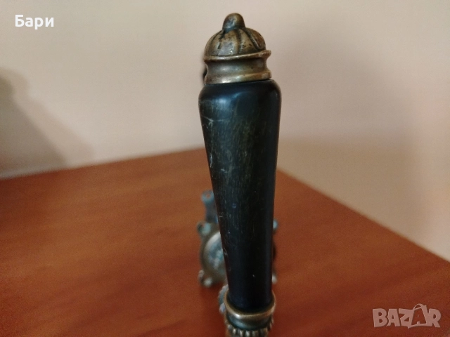 Антични бронзови дръжки за врата с рог , снимка 11 - Антикварни и старинни предмети - 52193395