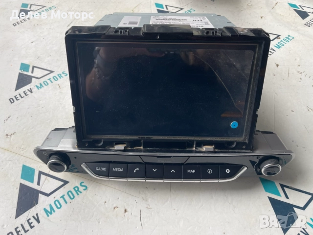Дисплей радио, навигация с бутони 96550-G7651 от Hyundai Ioniq Electric 34 кс, ел.двигател EM09, снимка 2 - Части - 51485550