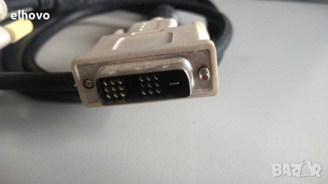 DVI кабел, DVI M - M, снимка 4 - Кабели и адаптери - 41371760