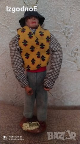 Santons Martigues figure Колекционерска ръчно изработена Фигура на мъж, селянин 