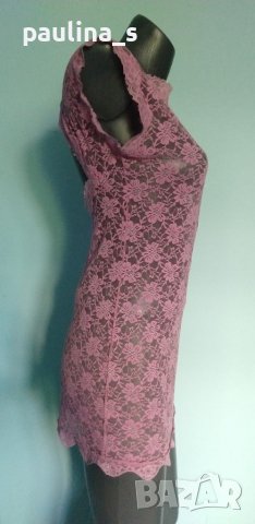 Уникална рокля от еластична дантела "Hunkenmuller"®, снимка 3 - Рокли - 40994424