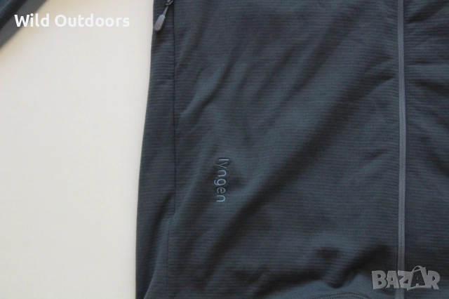 NORRONA Lyngen Powerstretch hoody - мъжка поларена термо горница, размер L, снимка 3 - Спортни дрехи, екипи - 52618219
