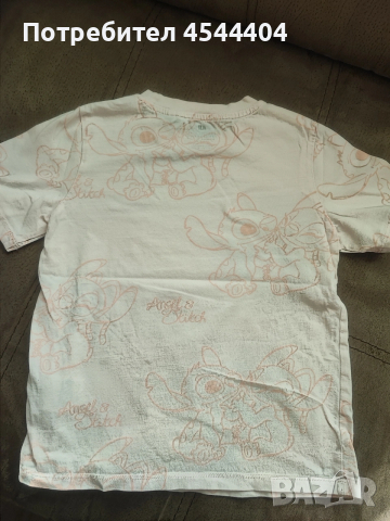 5 памучни блузки с мотиви , снимка 8 - Детски Блузи и туники - 53111832