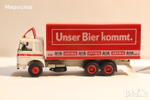 HERPA H0 1/87 MAN ВЛЕКАЧ KАМИОН МОДЕЛ TIR, снимка 2 - Колекции - 51073991