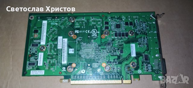 Продавам видео карта nVidia NVIDIA Quadro FX 1800 768 MB GDDR3 192bit 2xDVI PCI-E, снимка 2 - Видеокарти - 41433871