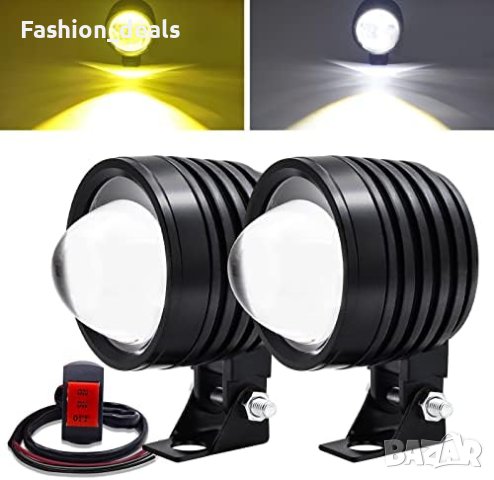 Нови Фарове за мъгла за Мотоциклет фарове за мъгла, 60W 2-инчови 12V 