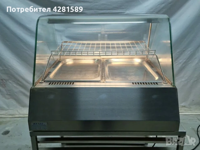 Топла витрина Betec 2016 с осветление,терморегулатор и функция овлажняване