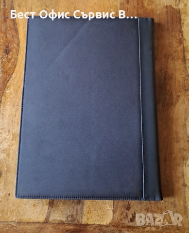 папка луксозна за документи кожена синя Марксман Marksman Размер А4, снимка 14 - Ученически пособия, канцеларски материали - 52337734
