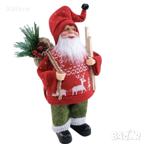 Празнична фигура Дядо Коледа – Идеална украса за дома и подарък, снимка 4 - Декорация за дома - 52571675