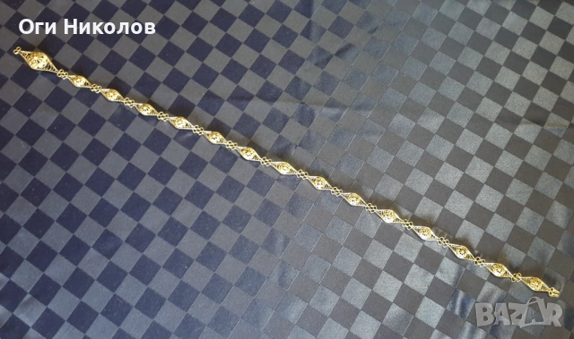 Ефектно филигранно коланче, снимка 7 - Антикварни и старинни предмети - 52219244