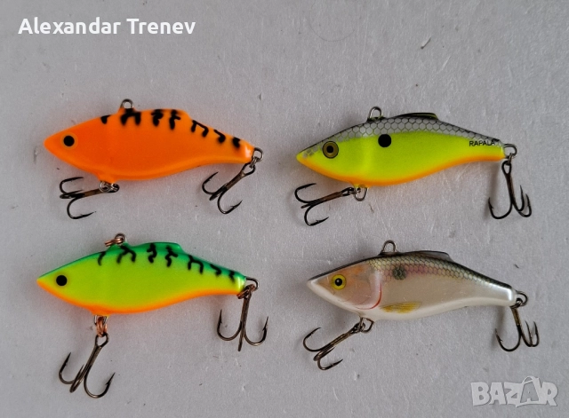 Воблери Rapala RNR5-Finland, снимка 2 - Такъми - 52454821