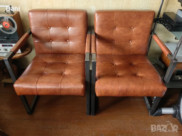 Кожен фотьойл 