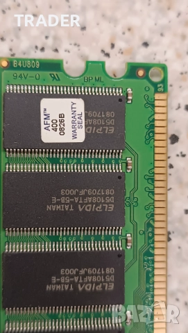 Памет за компютър DDR-400 512MB ADATA , снимка 4 - RAM памет - 45445071