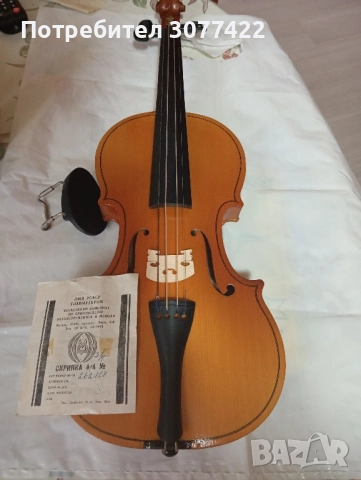 продавам нова руска цигулка, снимка 2 - Струнни инструменти - 52179149