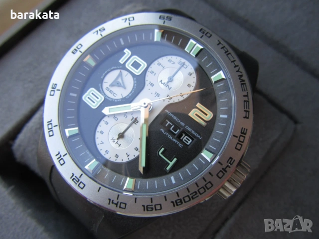 Porsche Design Flat Six Automatic Chronograph P6340, снимка 7 - Мъжки - 53703711