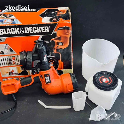 Пистолет за боядисване Black and Decker HVLP200, снимка 1