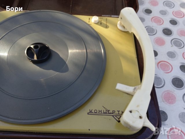 Грамофон Концертный 1962г, снимка 5 - Грамофони - 38894044